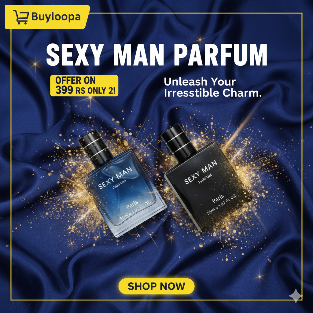 Sexy man Perfume For Men- This limited-time (Buy One Get One FREE )